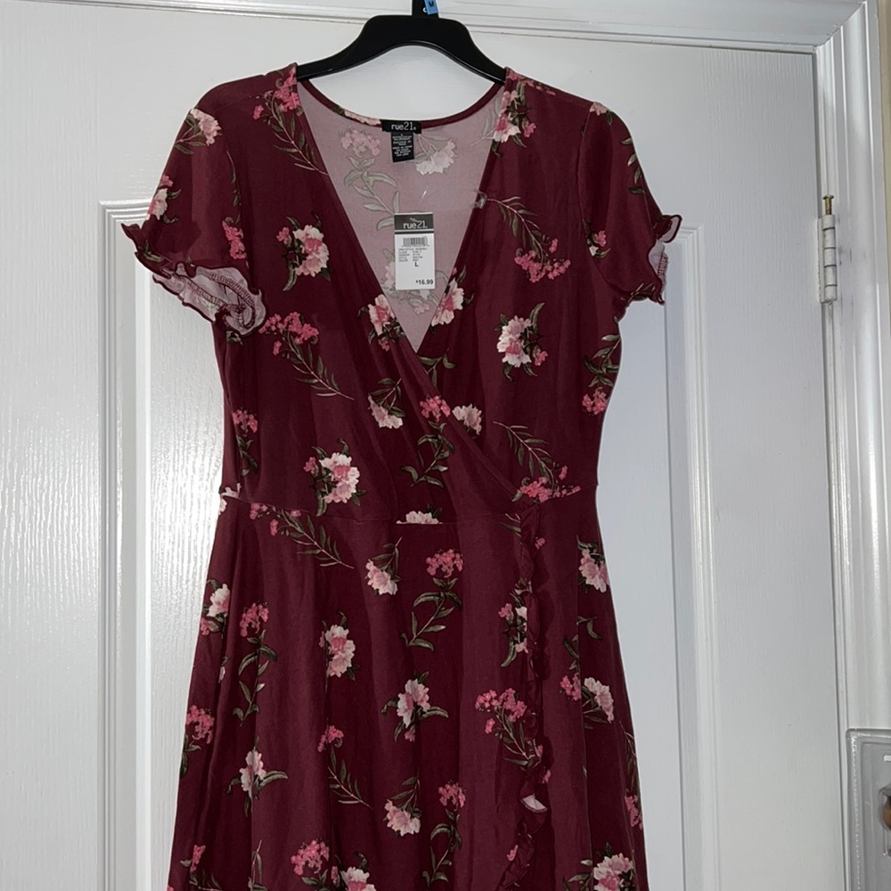 Floral Dress Large